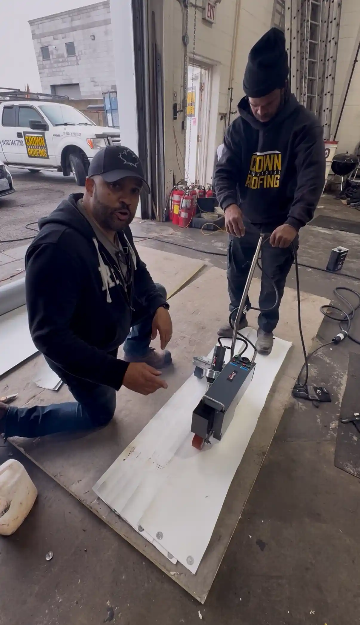 Shop demonstration with Zonda welder